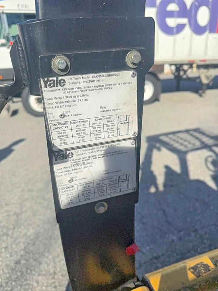 2015 Yale Forklift