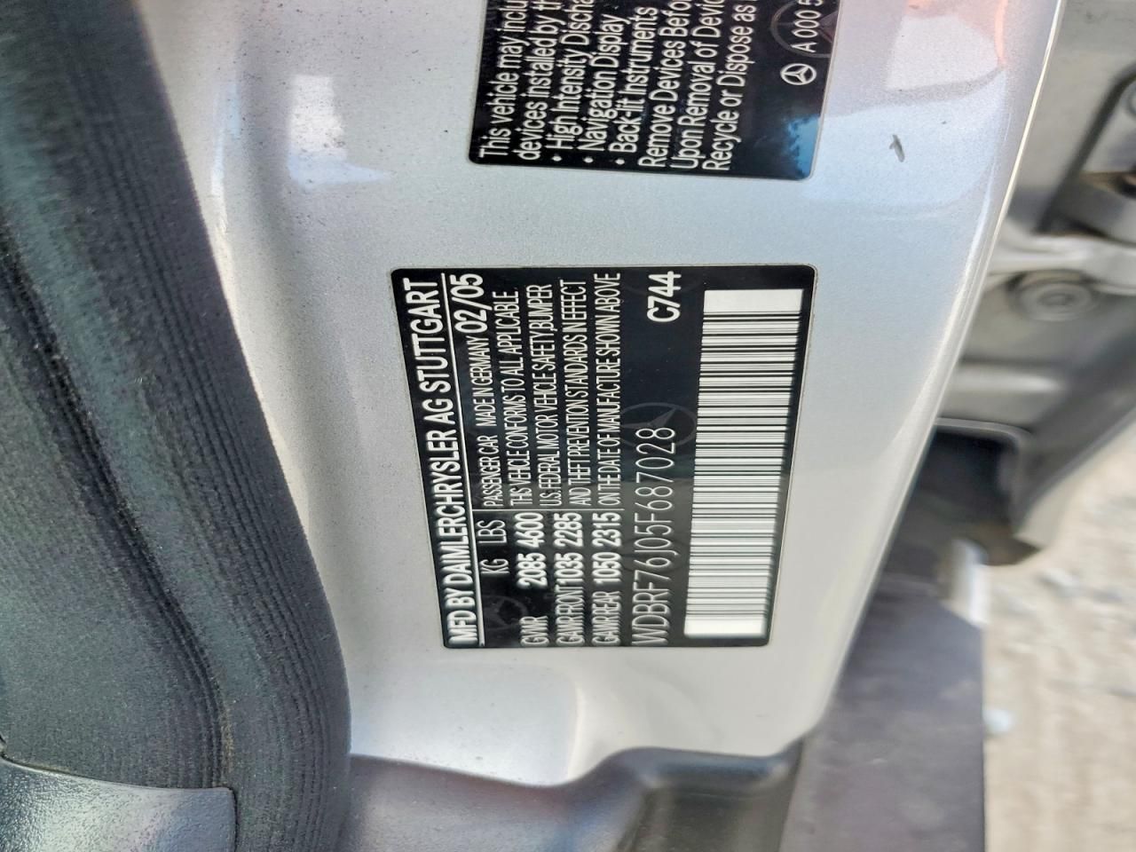 2005 Mercedes-Benz C 55 amg