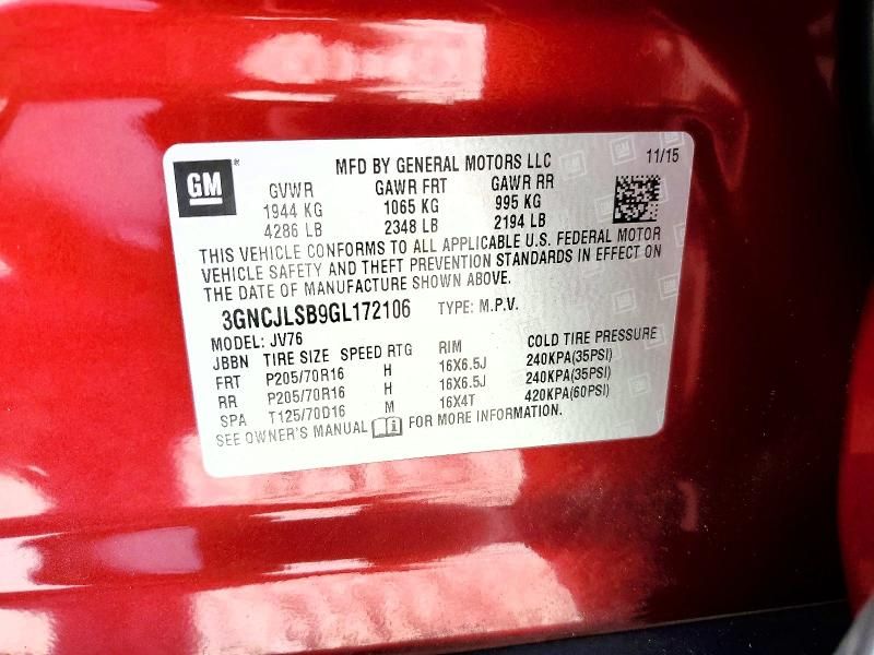 2016 Chevrolet Trax 1LT