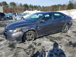 Salvage cars for sale from Copart Exeter, RI: 2015 Toyota Camry le