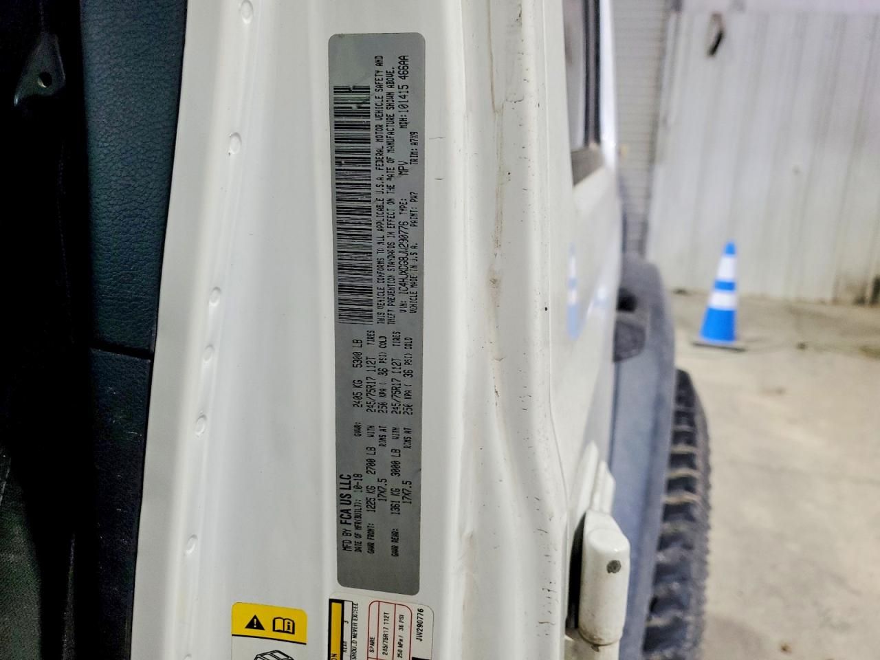 2018 Jeep Wrangler Unlimited Sport