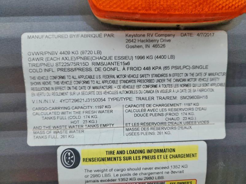 2018 Dutchmen 2018 Keystone Summerland Camper