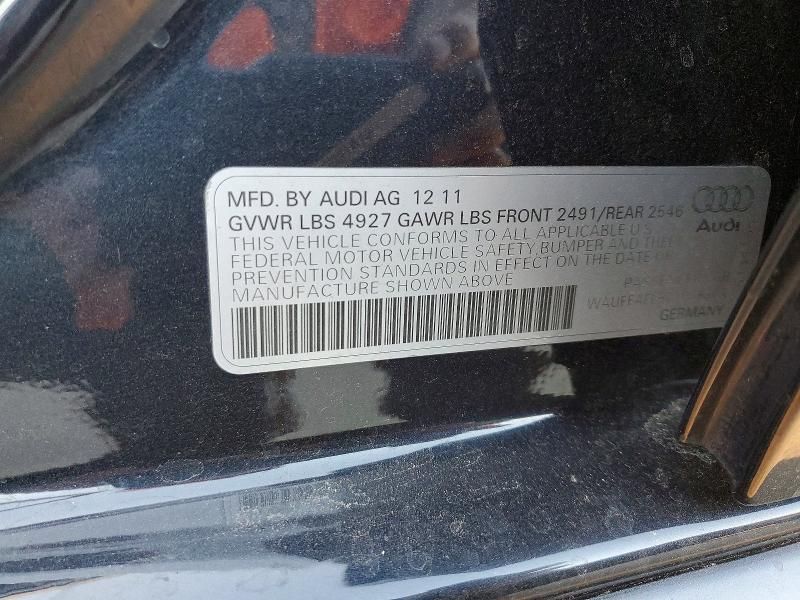 2012 Audi A4 Premium Plus