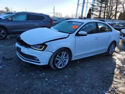 Volkswagen salvage cars for sale: 2017 Volkswagen Jetta sel