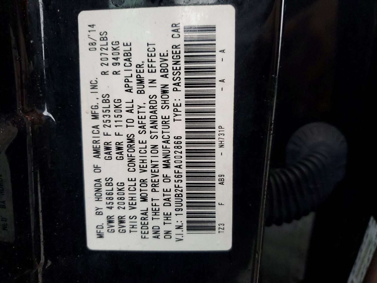 2015 Acura Tlx Tech