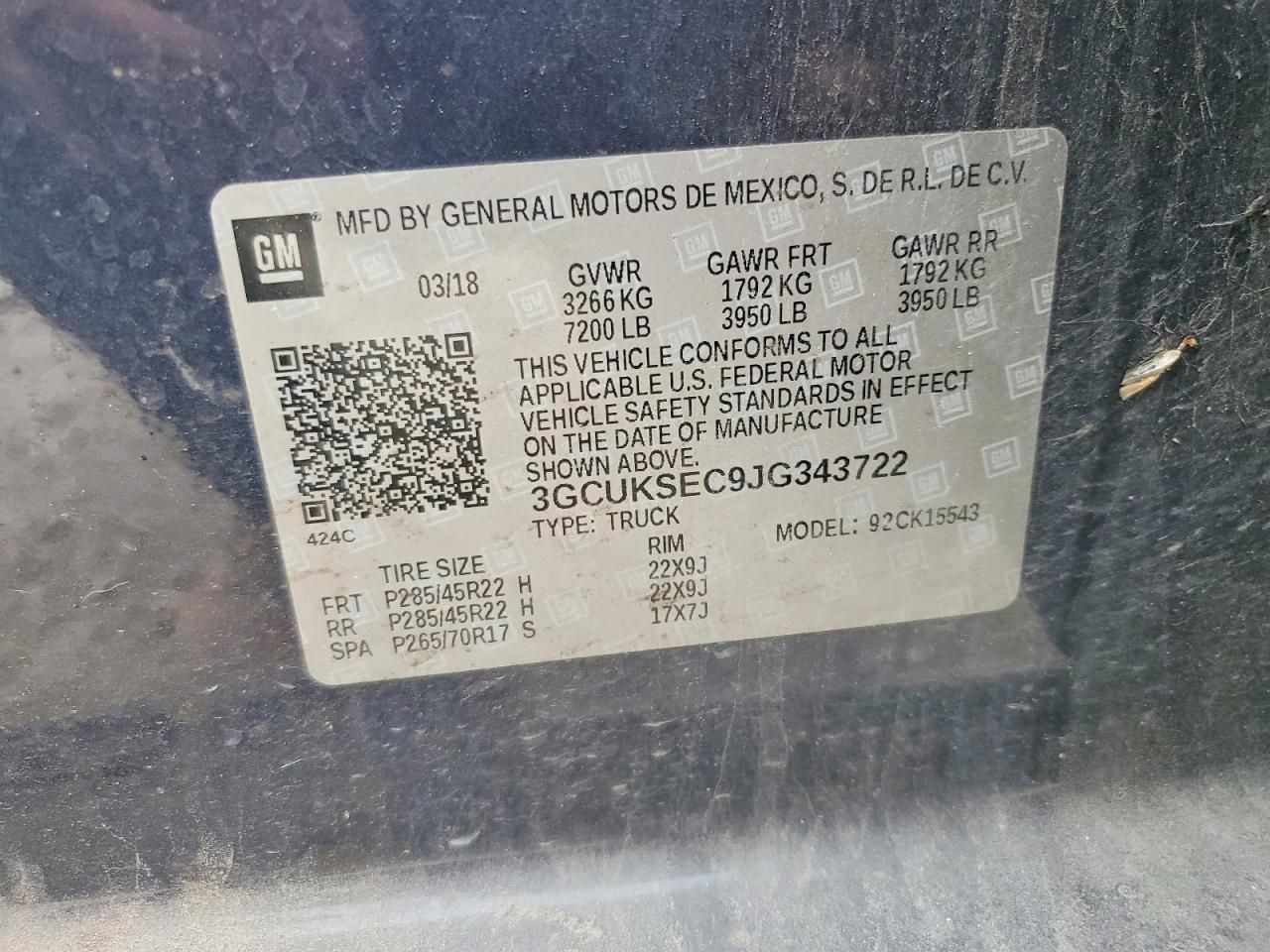 2018 Chevrolet Silverado K1500 ltz