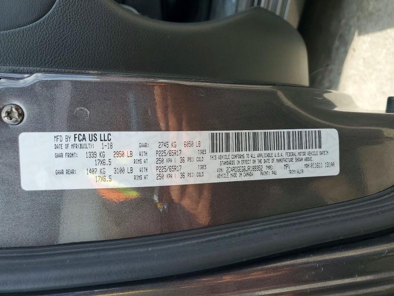 2018 Dodge Grand Caravan gt