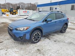 Subaru salvage cars for sale: 2021 Subaru Crosstrek Premium