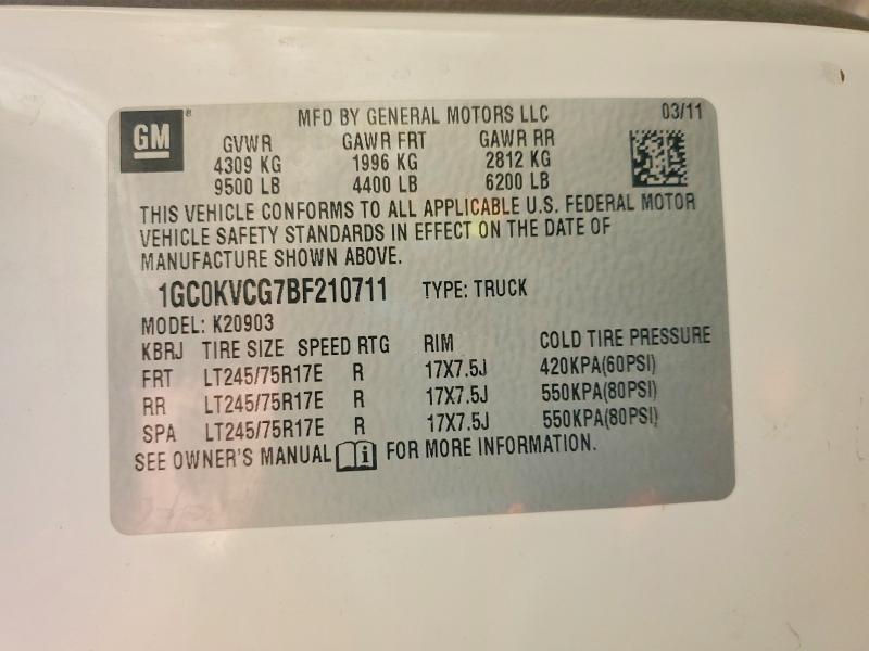 2011 Chevrolet Silverado K2500 Heavy Duty