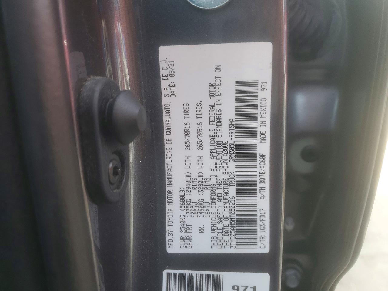 2021 Toyota Tacoma TRD OFF-Road