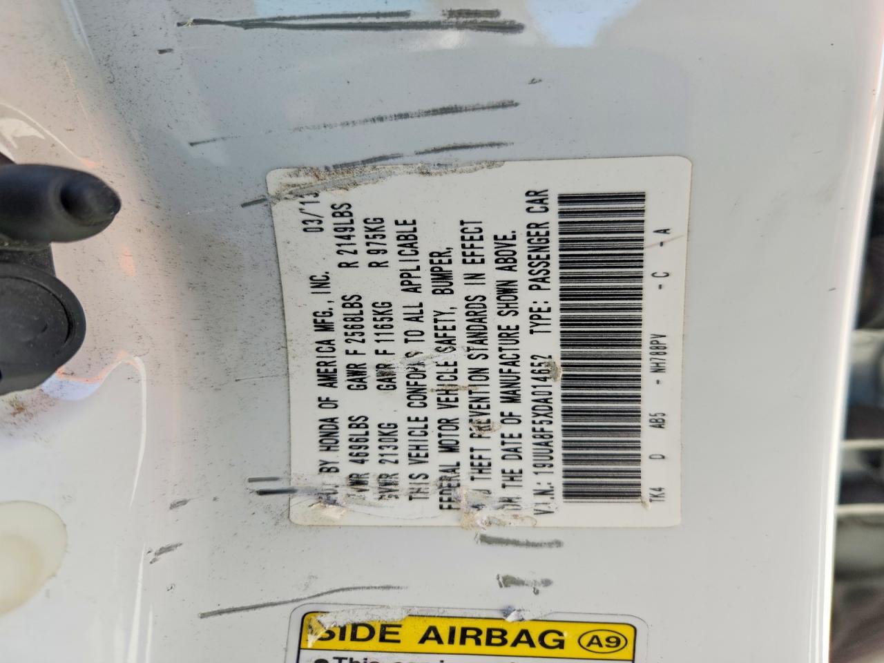 2013 Acura Tl Tech