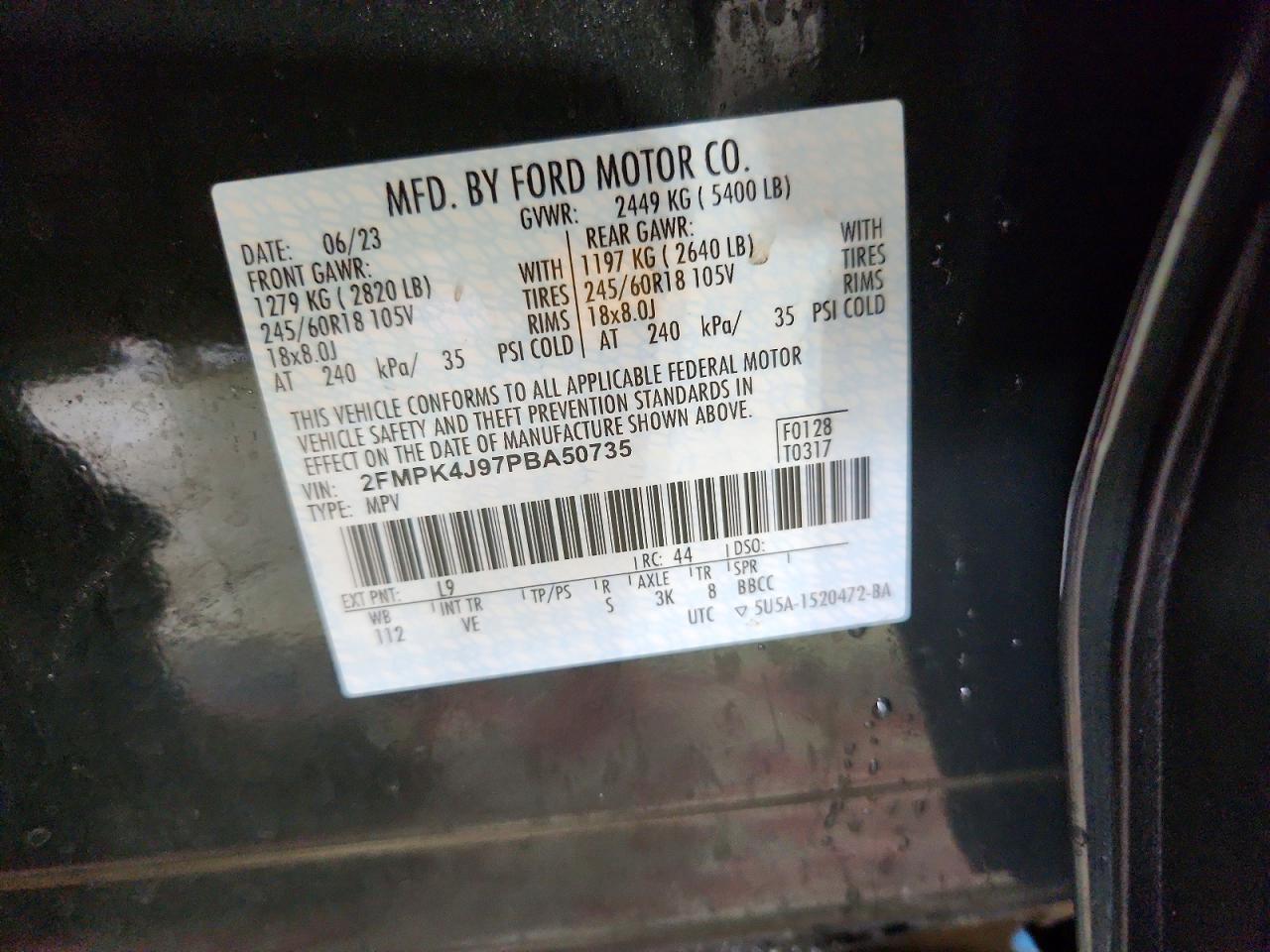 2023 Ford Edge sel