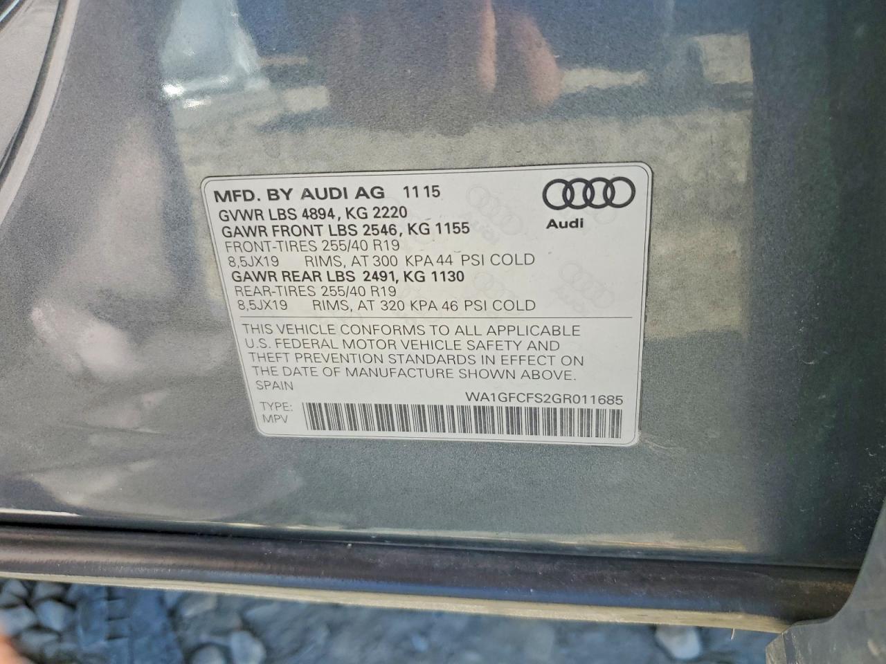 2016 Audi Q3 Prestige