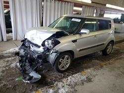 KIA salvage cars for sale: 2011 KIA Soul +