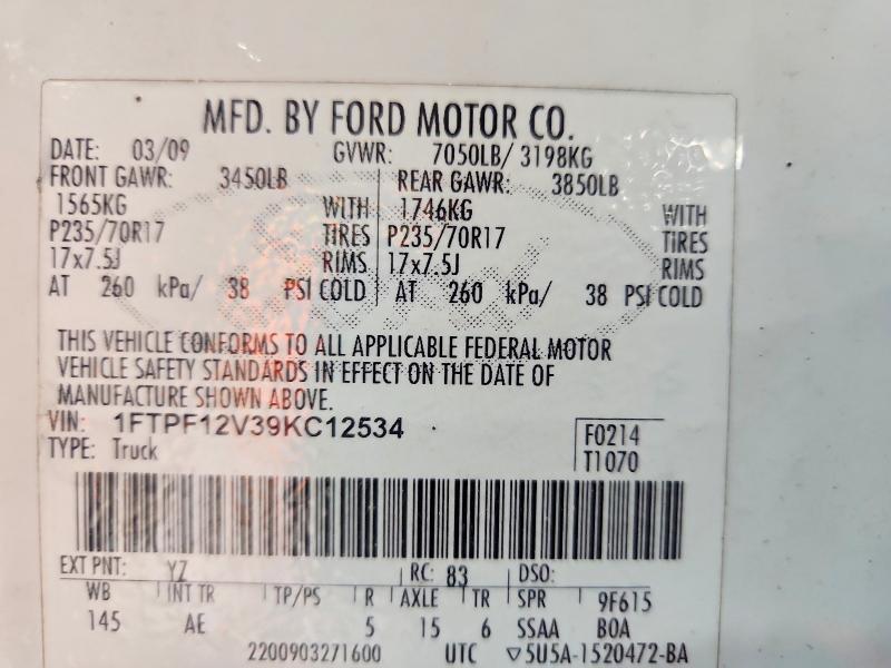 2009 Ford F150