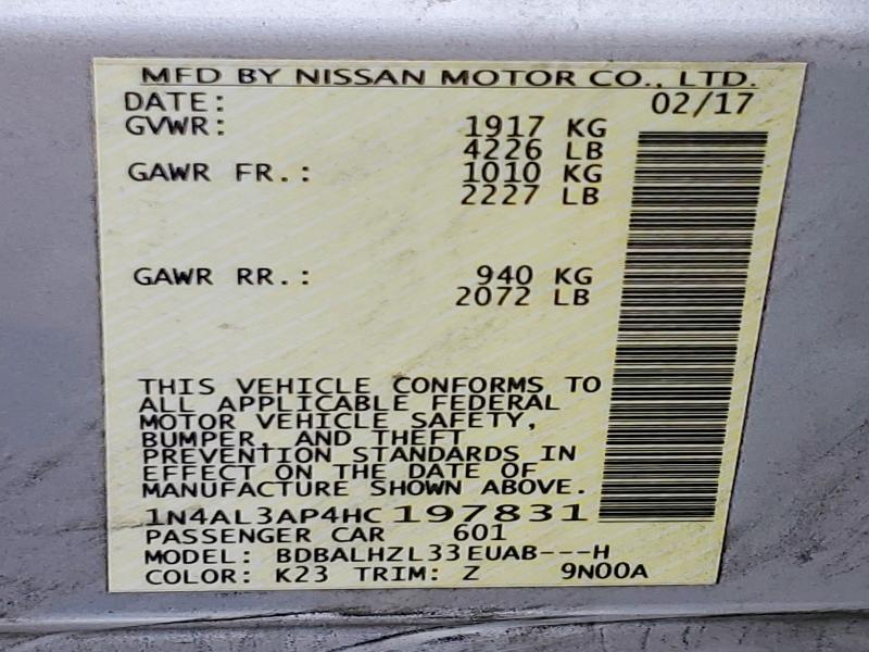 2017 Nissan Altima