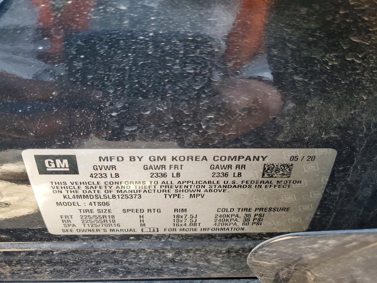 2020 Buick Encore gx Select