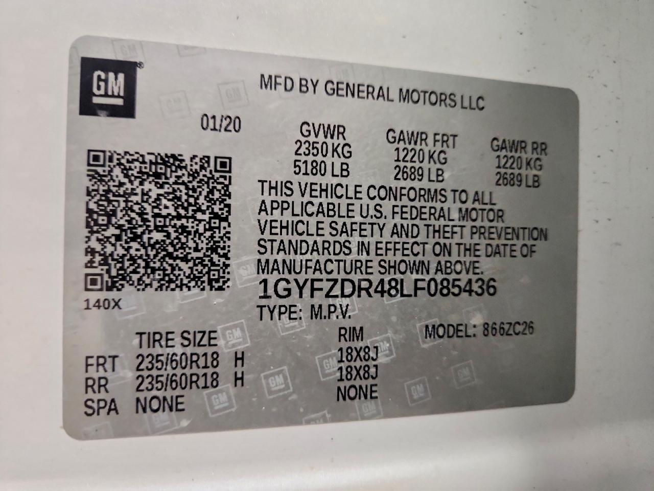 2020 Cadillac XT4 Premium Luxury