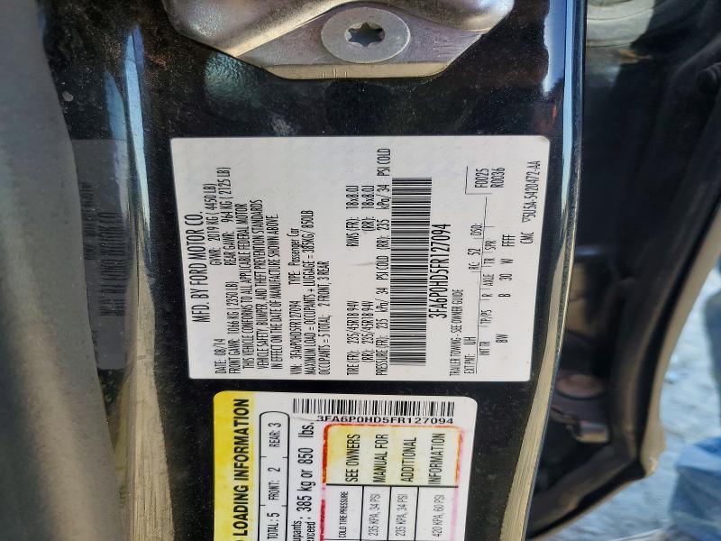 2015 Ford Fusion se