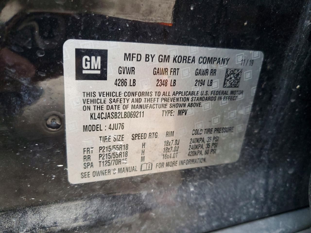 2020 Buick Encore Preferred