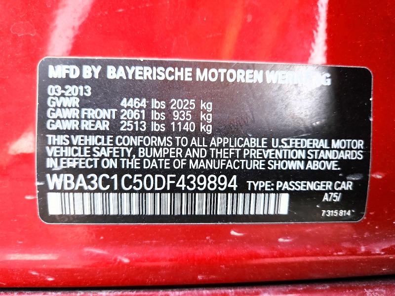 2013 BMW 328 i Sulev
