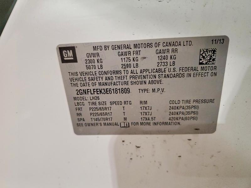 2014 Chevrolet Equinox lt