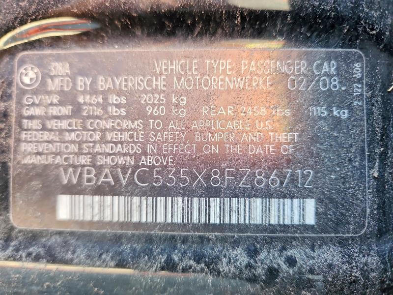 2008 BMW 328 i Sulev