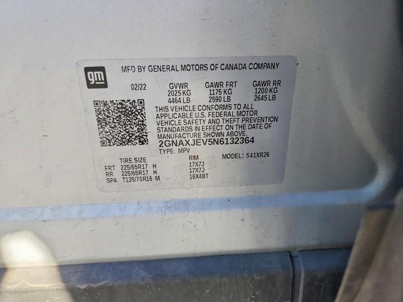 2022 Chevrolet Equinox lt