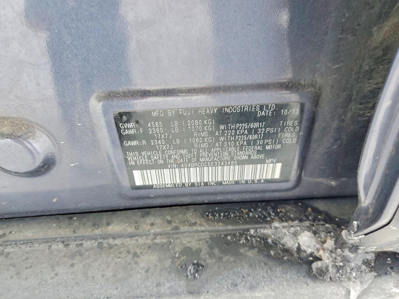 2014 Subaru Outback 2.5i Premium