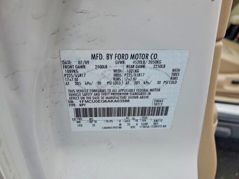 2010 Ford Escape Limited