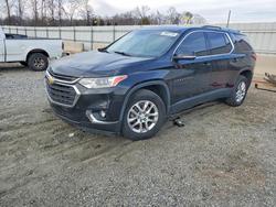 Chevrolet Traverse lt salvage cars for sale: 2018 Chevrolet Traverse lt