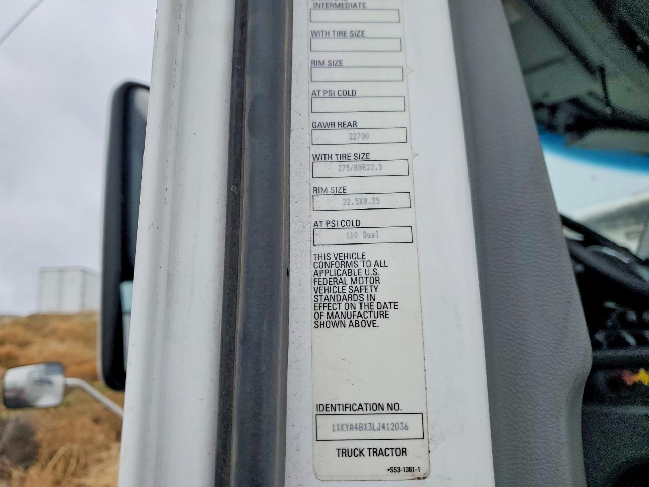 2020 Kenworth Construction T680