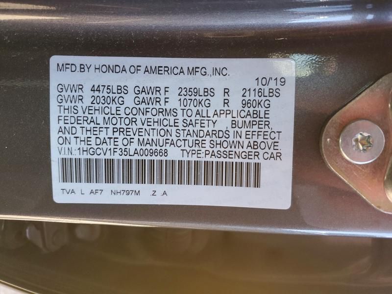 2020 Honda Accord Sport