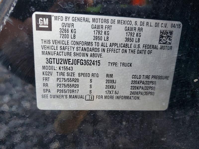 2015 GMC Sierra K1500 Denali