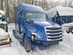 Salvage trucks for sale at West Warren, MA auction: 2023 Freightliner Cascadia 1-Semi Truck