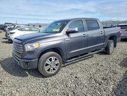 Salvage trucks for sale at Reno, NV auction: 2015 Toyota Tundra Platinum