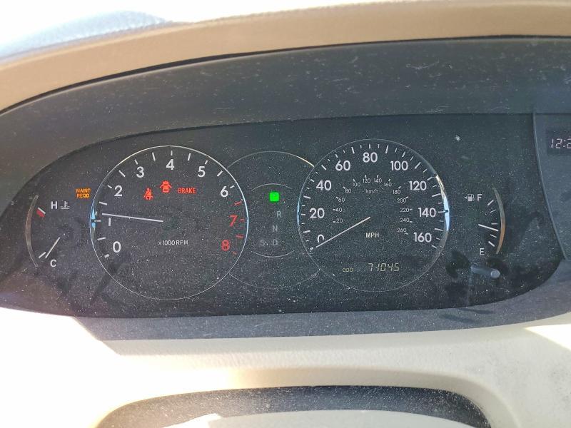2009 Toyota Avalon xls