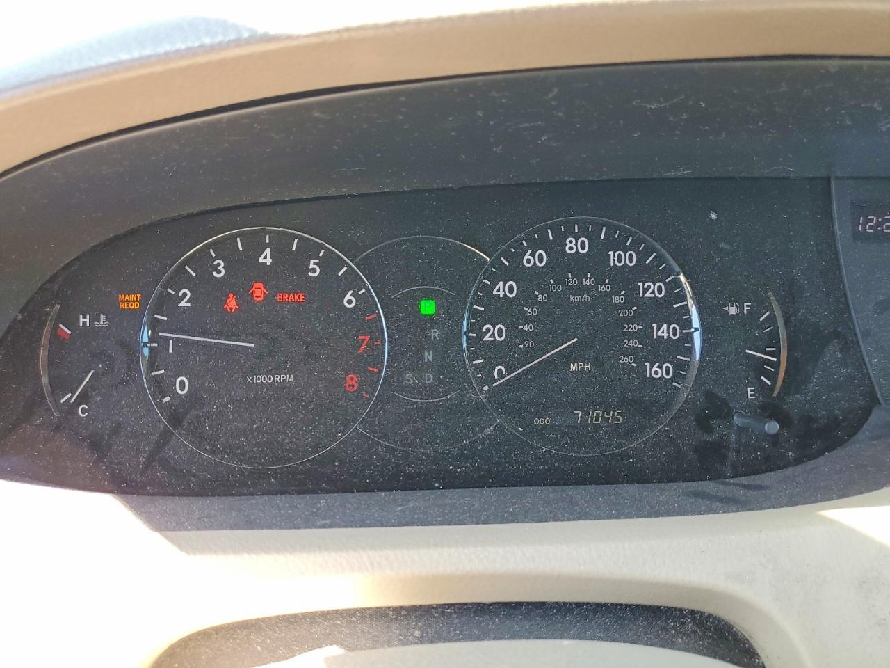 2009 Toyota Avalon xls