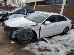 Hyundai salvage cars for sale: 2024 Hyundai Elantra sel