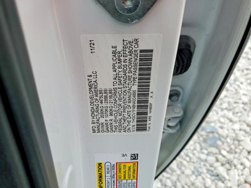 2022 Honda Accord Sport se