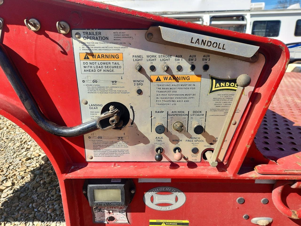2022 Landoll 930E Lowboy Equipment Trailer