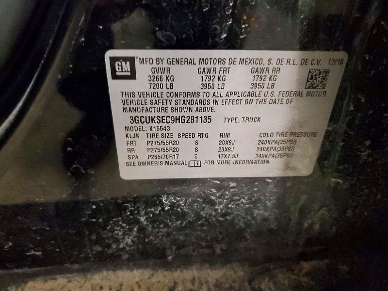 2017 Chevrolet Silverado K1500 LTZ