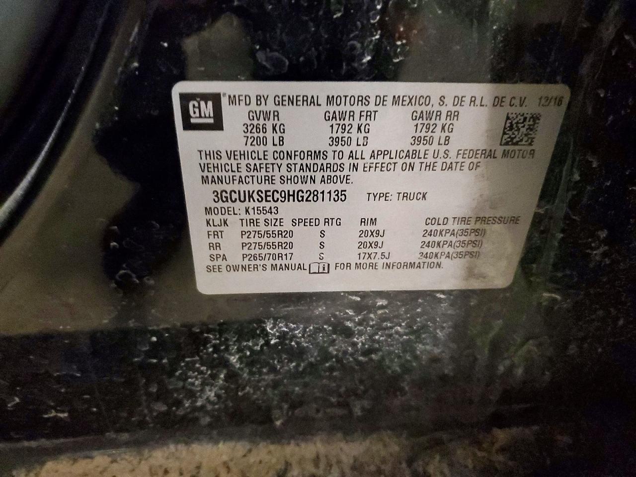 2017 Chevrolet Silverado K1500 LTZ