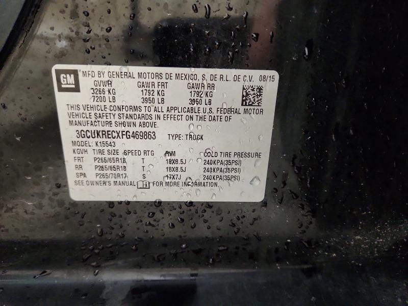 2015 Chevrolet Silverado K1500 LT