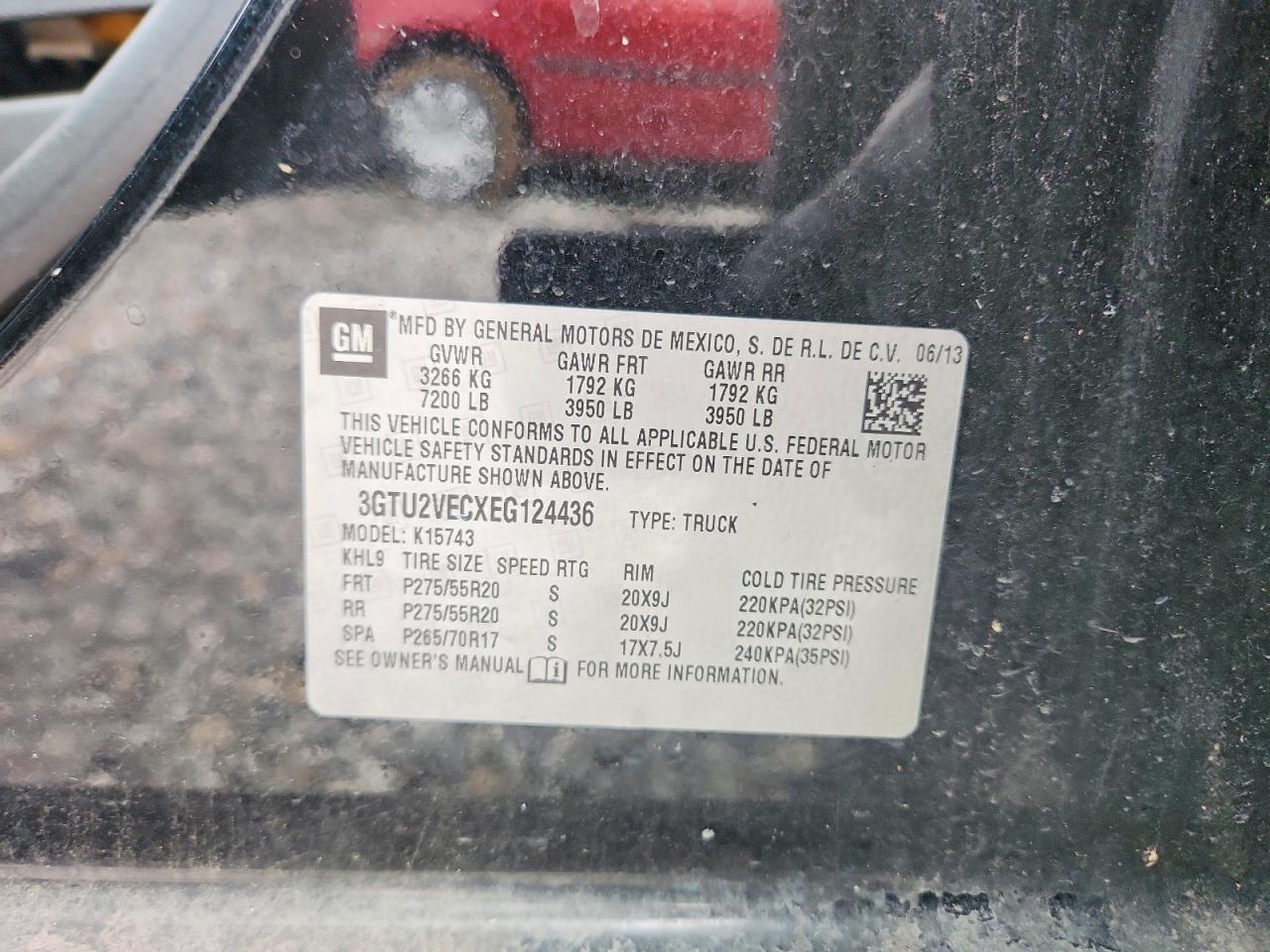 2014 GMC Sierra K1500 slt