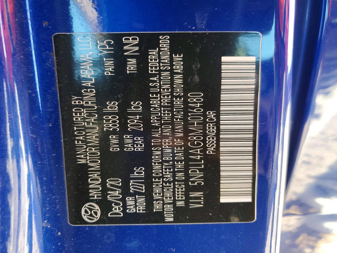2021 Hyundai Elantra se