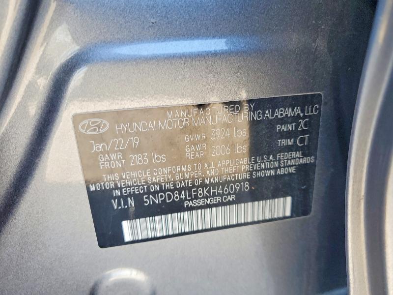 2019 Hyundai Elantra sel