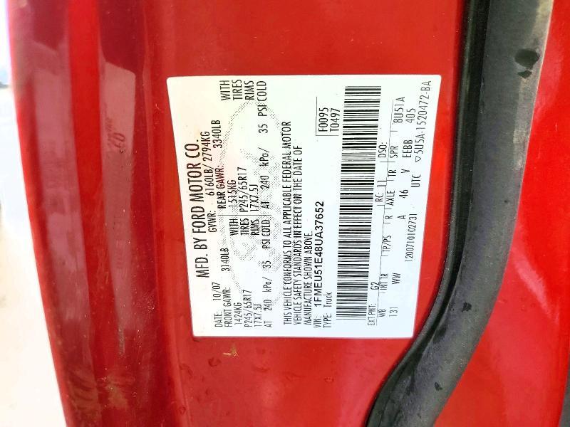 2008 Ford Explorer Sport Trac xlt