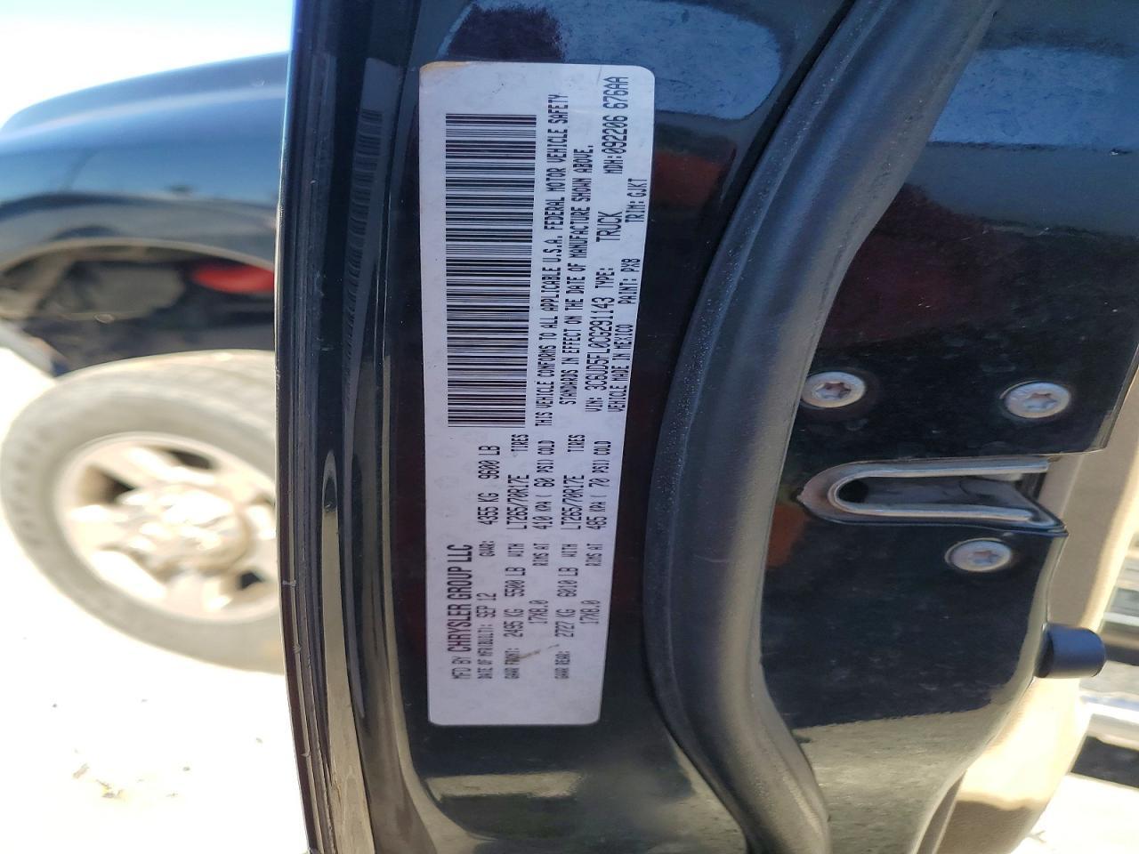 2012 Dodge Ram 2500 Laramie