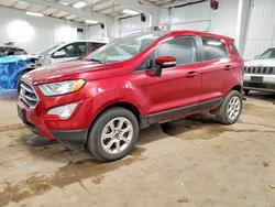 Ford salvage cars for sale: 2018 Ford Ecosport se